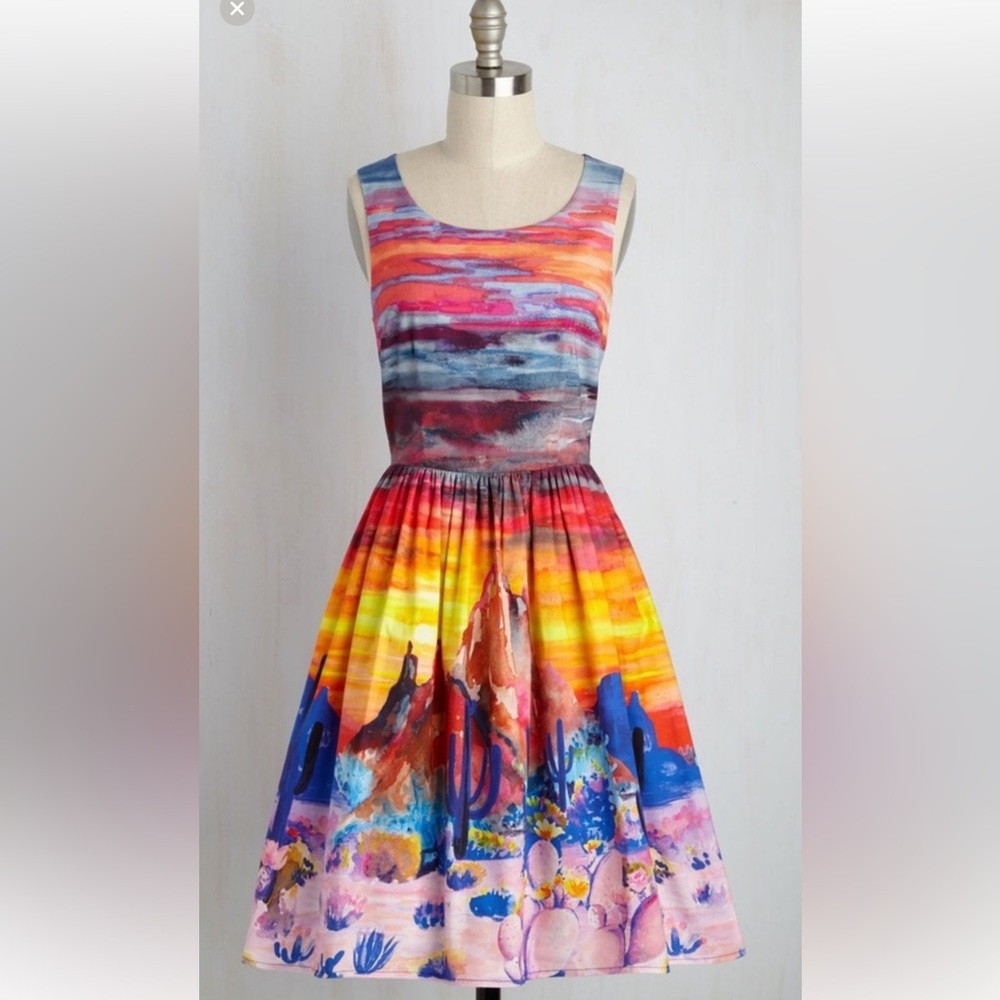 ModCloth Painted Love Dress